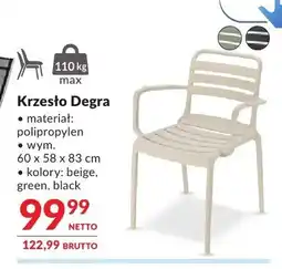 Makro Krzesło Degra oferta