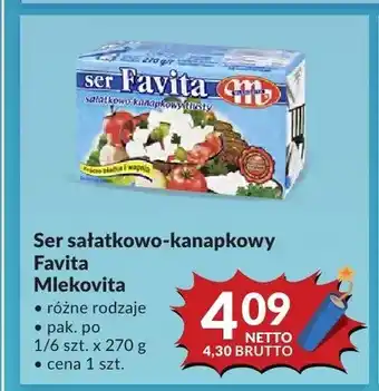 Makro Ser sałatkowo-kanapkowy Favita Mlekovita oferta