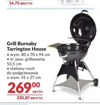 Makro Grill Burnaby Tarrington House oferta