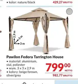 Makro Pawilon Fedora Tarrington House oferta