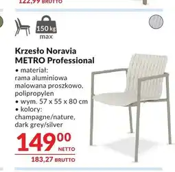 Makro Krzesło Noravia METRO Professional oferta