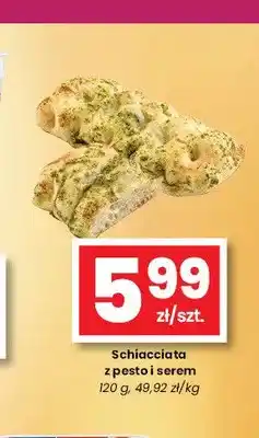 EMMA market Schiacciata z pesto i serem oferta