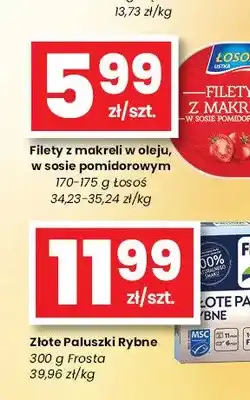 EMMA market Filety z makreli w sosie pomidorowym Łosoś oferta