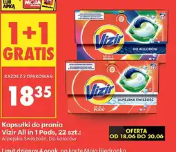 Biedronka Kapsułki do prania Vizir oferta