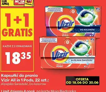 Kapsułki do prania Vizir