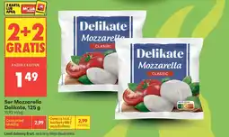Biedronka Mozzarella Delikate oferta