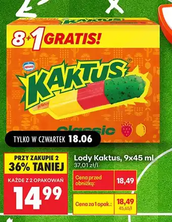 Lody Kaktus