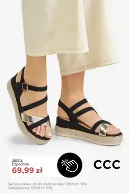 CCC Espadryle damskie Jenny oferta