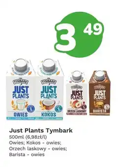 Limonka Napój roślinny Tymbark Just Plants Kokos-owies oferta