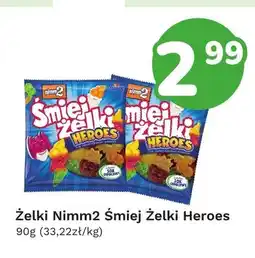 Limonka Żelki Nimm2 Śmiejżelki Heroes oferta