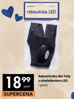 Delikatesy Centrum Rękawiczka dla Taty z oświetleniem LED Wonderland oferta