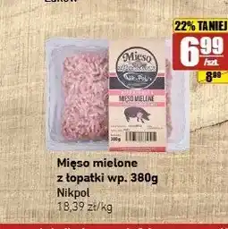 API MARKET Mięso mielone z łopatki wieprzowej Nik-Pol oferta