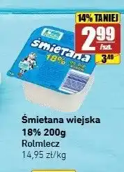 API MARKET Śmietana wiejska Rolmlecz 18% oferta