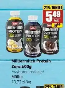 API MARKET Napój mleczny Müllermilch Protein Zero o smaku bananowym oferta