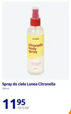 Action Spray do ciała Lunea Citronella oferta