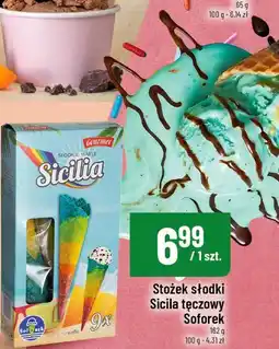Polomarket Stożek słodki Sicila tęczowy Soforek oferta