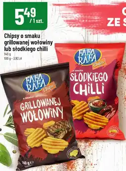 Polomarket Fafa Rafa Chipsy o smaku grillowanej wołowiny lub słodkiego chilli oferta
