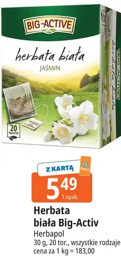 E.Leclerc Herbata biała Big-Activ oferta