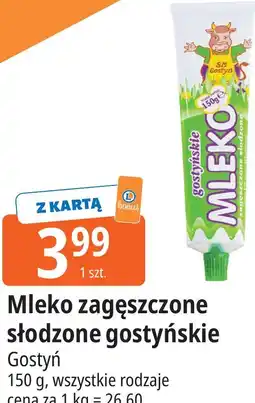 E.Leclerc Gostyń Mleko zagęszczone słodzone gostyńskie oferta