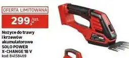 Leroy Merlin Nożyce do trawy i krzewów akumulatorowe SOLO POWER X-CHANGE 18 V Einhell oferta