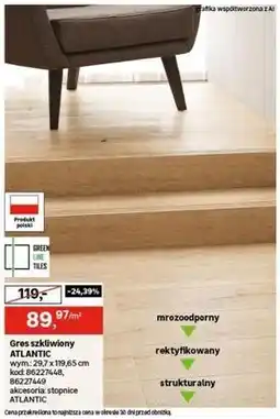 Leroy Merlin Gres szkliwiony ATLANTIC oferta