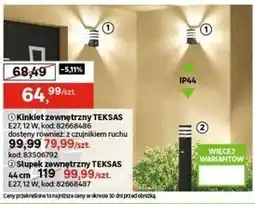 Leroy Merlin Kinkiet zewnętrzny TEKSAS oferta