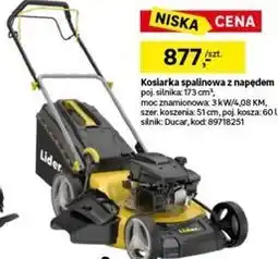Leroy Merlin Kosiarka spalinowa z napędem oferta