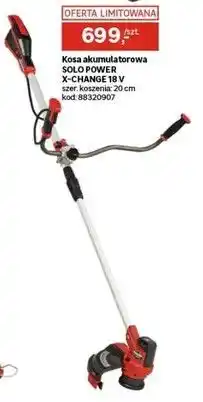 Leroy Merlin Kosa akumulatorowa SOLO POWER X-CHANGE 18 V Einhell oferta