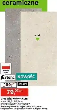 Leroy Merlin Gres szkliwiony CAVIR oferta