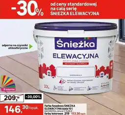 Leroy Merlin Farba fasadowa ŚNIEŻKA ELEWACYJNA biała oferta
