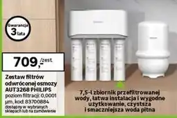 Leroy Merlin Zestaw filtrów odwróconej osmozy AUT3268 PHILIPS oferta