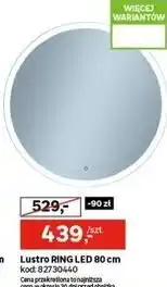 Leroy Merlin Lustro RING LED 80 cm oferta