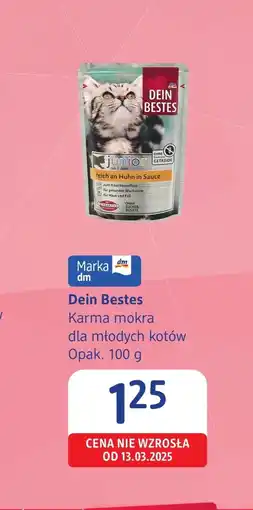 dm drogerie markt Mokra karma dla kota Dein Bestes oferta
