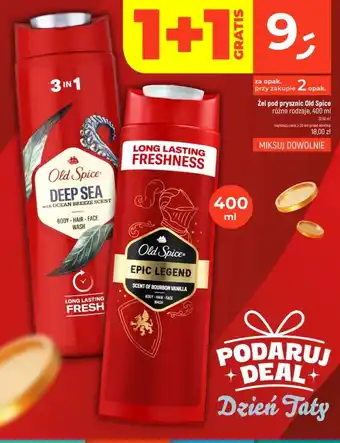 Dealz Żel pod prysznic Old Spice oferta