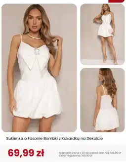Renee Sukienka o fasonie bombki z kokardką na dekolcie Renee oferta