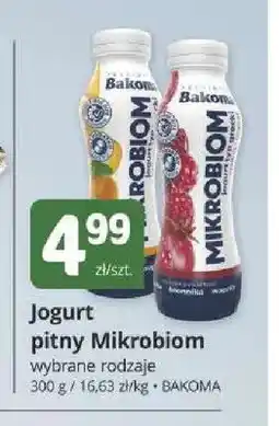 Marketvita Jogurt pitny Mikrobiom Bakoma oferta