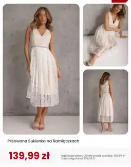 Renee Sukienka damska plisowana na ramiączkach Renee oferta