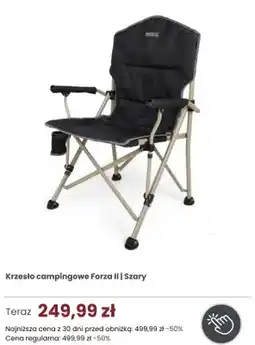 Regatta Krzesło campingowe Regatta Great Outdoors Forza II szare oferta