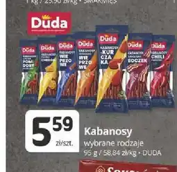 Marketvita Kabanosy drobiowe Duda oferta