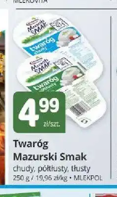 Marketvita Twaróg Mazurski Smak Mlekovita oferta
