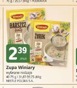 Marketvita Zupa Winiary barszcz biały oferta