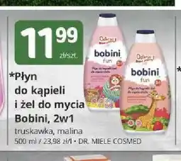 Marketvita Płyn do kąpieli i żel do mycia Bobini 2w1 truskawka oferta