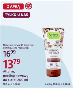 Rossmann Peeling do ciała Alterra oferta