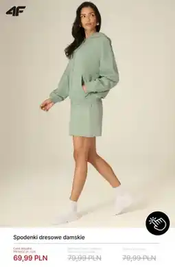 4F Spodenki dresowe damskie 4F oferta