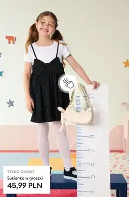 Sinsay Sukienka w groszki oferta