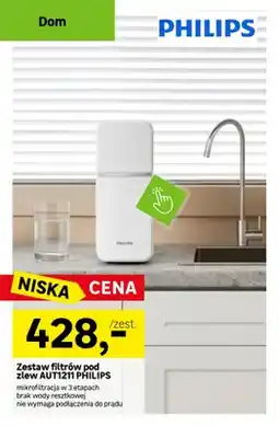 Leroy Merlin Zestaw filtrów pod zlew Philips AUT1211 oferta