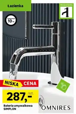 Leroy Merlin Bateria umywalkowa OMNIRES SIMPLON oferta