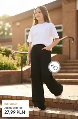 Sinsay Jeansy wide leg oferta