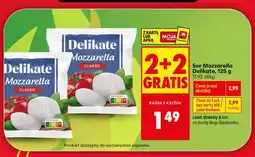 Biedronka Ser Mozzarella Classic Delikate oferta