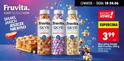 Biedronka Skyr pitny Fruvita Smaki USA Apple Pie oferta
